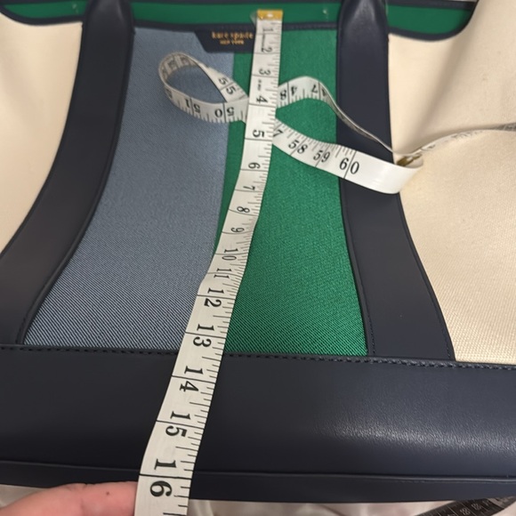 Extra Large Kate Spade Canvass Tote Bag - Picture 8 of 9
